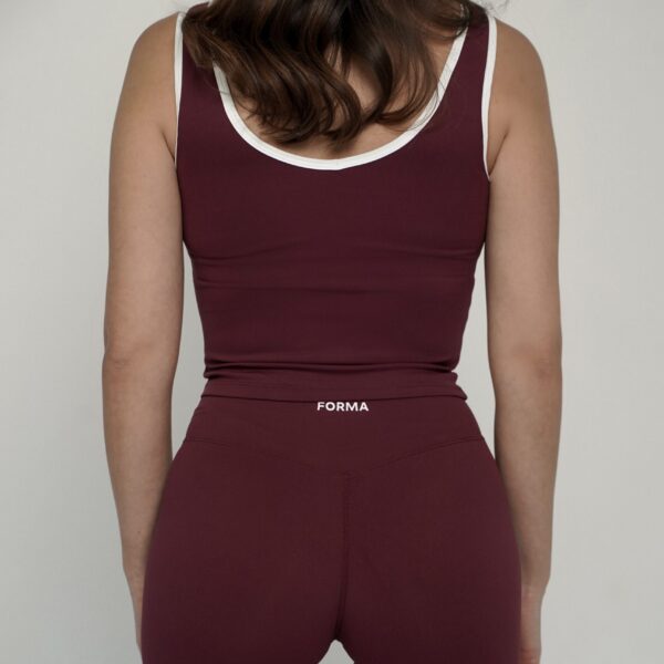 Sculpt Tank- Dark Cherry