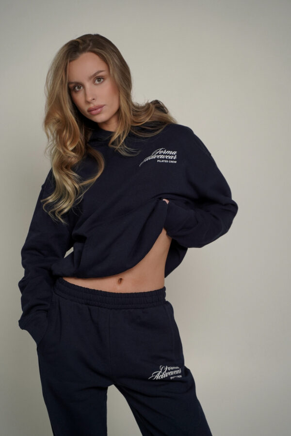 Oversized Hoodie- Navy
