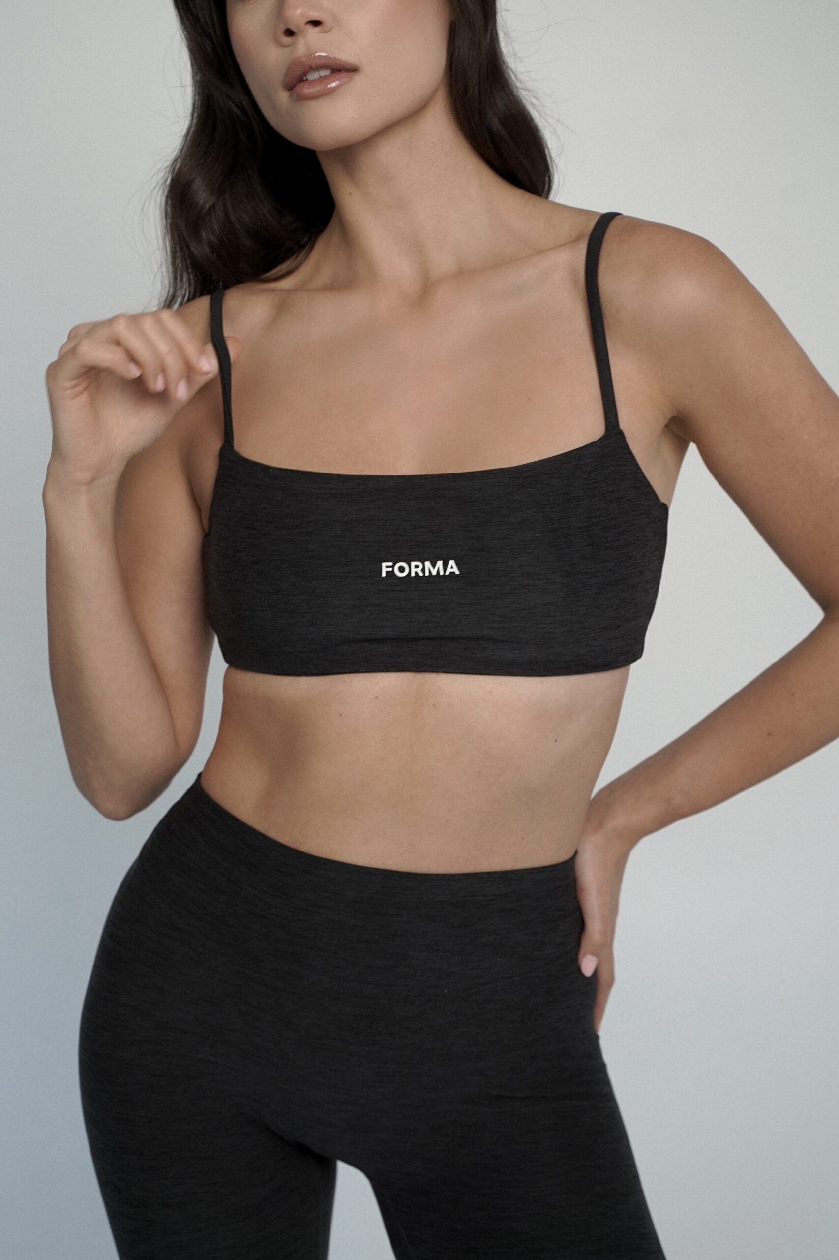 formalabel- Soft Sculpt Legging- Heather Black